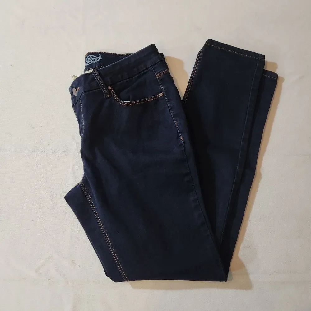 Faded‎ Glory Dark Blue Skinny Jeans Size 8 Petite
